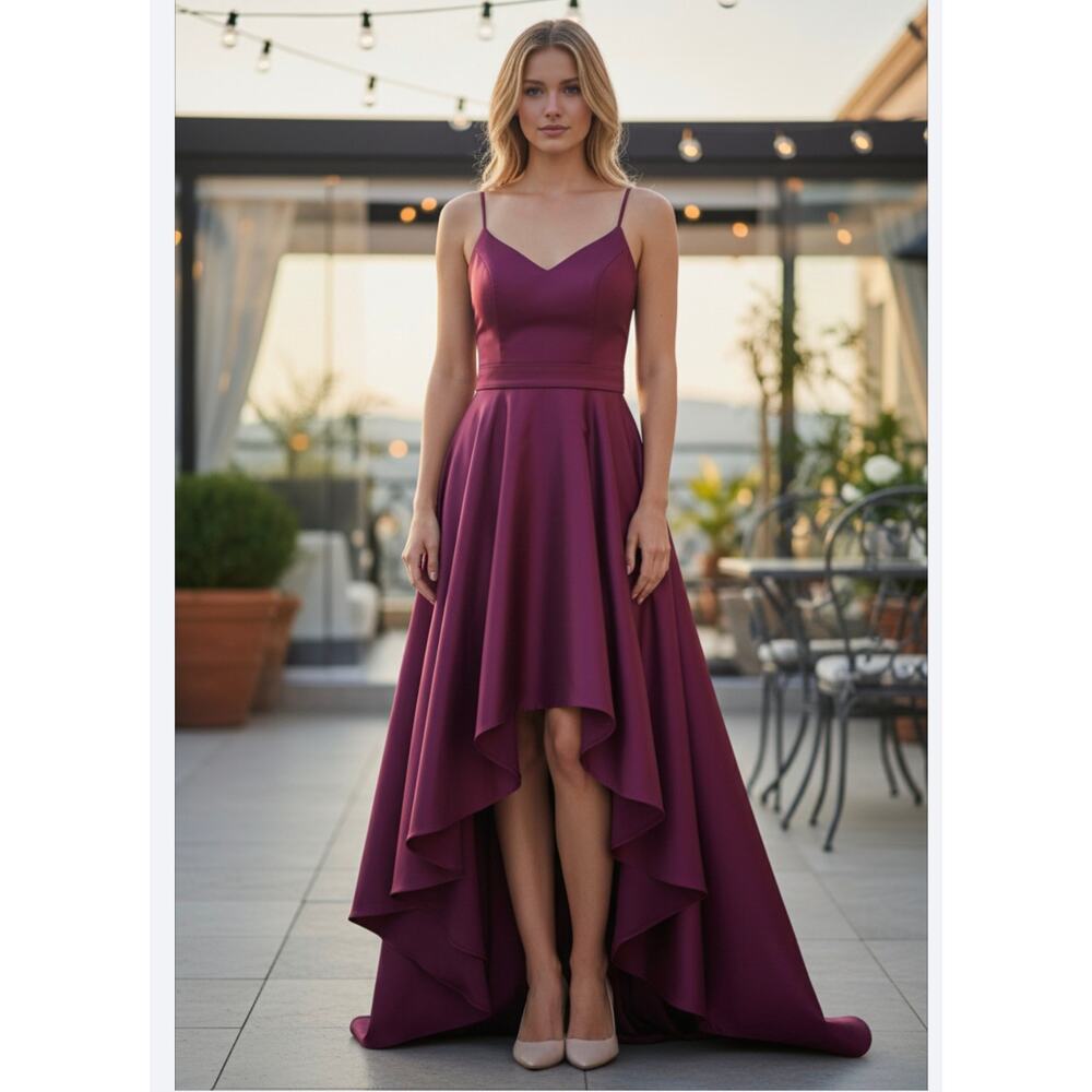 Speechless Size 3 Burgundy Formal Maxi Dress. Prom, Quinceanera,  Bridesmaid